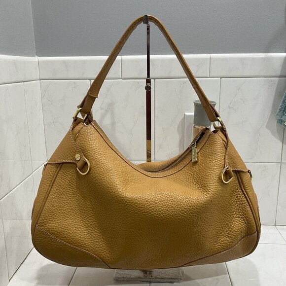 Versace Medusa Saddle Leather Zip Studded Hobo Bag - 100% Authentic - Picture 14 of 15